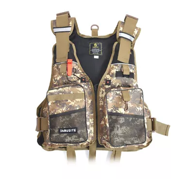 Premium Adult's Fishing Vest Life Jacket - Perfect For Anglers And Boaters • $50.62