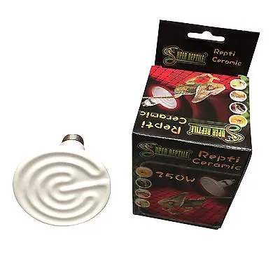 £9.99 • Buy Reptile Ceramic Heat Bulb Lamp - ES Fitting 100w, 150w And 250w