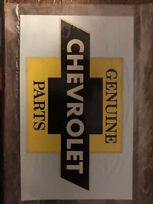 $6 • Buy CHEVROLET Genuine Parts - Original Vintage 1960’s Racing Water Slide Decal