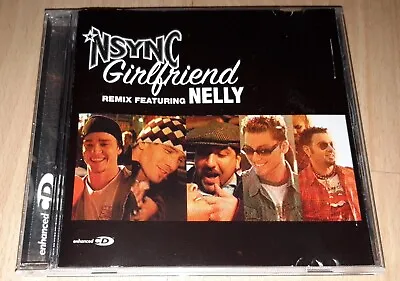 NSYNC Feat. NELLY  Girlfriend - Neptunes Remix CD Single R&B  PHARRELL & JUSTIN  • £4.26