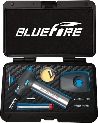 BLUEFIRE Butane Soldering Iron Kit Portable Mini Torch Self-Igniting Cordless • $46.99