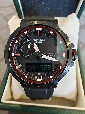 Casio Protrek PRW-60YT-1JF JDM Solar Triple Sensor Watch • $900