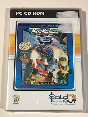 Pc Cd Rom Game Micro Machines V3 New Sealed  • £9.99