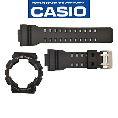 Genuine Casio G-Shock Original GA-100-1A2 Watch Band & Bezel Rubber Set • $44.95