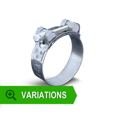 Performance Stainless Steel T Bolt Hose Clamp Turbo Radiator Silicone For Ford • $5.08