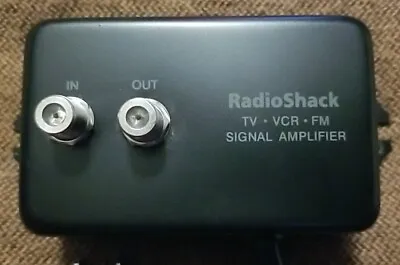 Archer 15-1118 Radio Shack VCR TV FM 10 DB Signal Amplifier NICE • $9.95