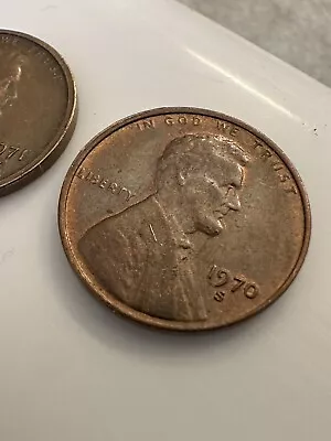 1970 S Lincoln Cent -SMALL DATE VARIETY- (Plus Free Mystery Coin)  • $15
