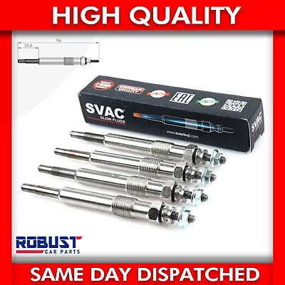 £16.10 • Buy 4x Glow Plugs For Ford Focus Transit Connect Mondeo Galaxy Smax Cmax 1.8 Di Tdci