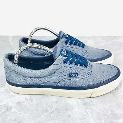 Vans Wtaps X OG Era LX Anaconda Blue Unisex Low Top Shoes Mens Size 9 Wms 10.5 • $85.97