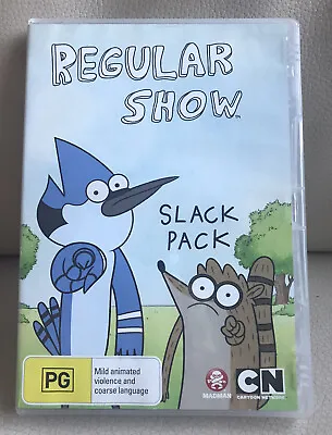 £11.67 • Buy REGULAR SHOW Slack Pack DVD R4 Cartoon Network  VGC 