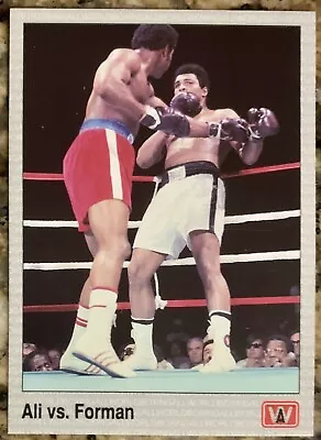 1991 All World Boxing Muhammad Ali Vs. George Foreman - 1974 Kinashasa Zaire • $2.25