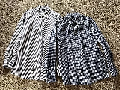 Lot Of (2) Jos. A. Bank XL Mens Long Sleeve Shirts • $10