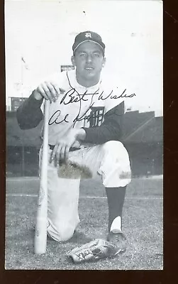 1957 J.D. McCarthy Baseball Postcard Al Kaline Detroit Tigers • $9.95