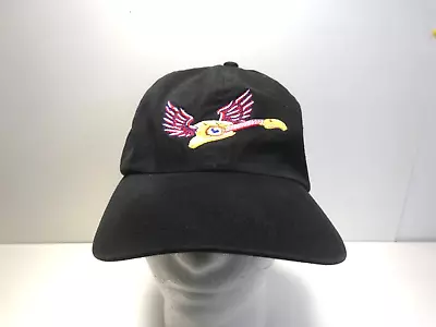 Lucky Brand Dave Mason Embroidered Winged Guitar “Always On Tour” Strapback Hat • $17.95