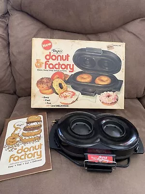 Dazey Donut Factory Model Maker DF2  Vintage Tested Works • $13.69