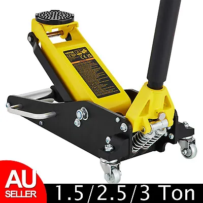 Hydraulic Floor Jack 1.5/2.5/3Ton Trolley Jack  Low Profile Car Quick Lifter • $163.99