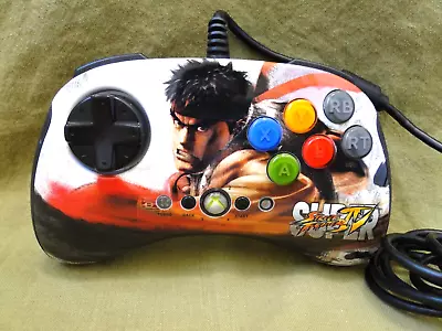 Mad Catz Xbox 360 Super Street Fighter IV  Ryu  Wired Controller *TESTED • $48.95