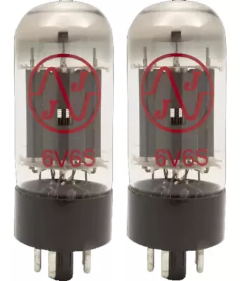 New JJ/Tesla APEX Matched Pair 6V6 Power Tubes For Fender Deluxe Reverb Etc • $110