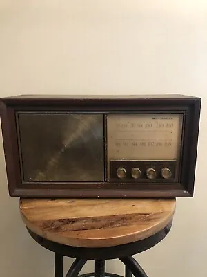 Vintage 1963 Motorola B10WA AM/FM Radio - Untested - Parts Only • $39.99