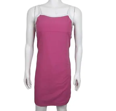 Mossimo Women's Pink Floral Tennis Sleeveless Reversible Dress (Size: XL/14-16) • $9.87