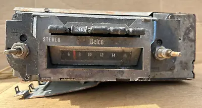 1970 1971 1972  Delco Am 8-track Stereo Radio Chevelle Monte Carlo Ss Chevrolet • $145