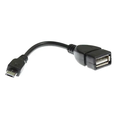 OTG USB Accessory Adaptor Compatible With Yarvik  Luna 10c TAB474EUK Tablet PC • £5.99