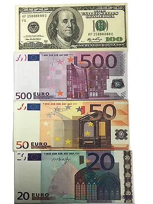 BOB Bi-Fold Mighty Canvas Wallet Bank Paper Note Money Pouch Dollars Euros  • £2.99