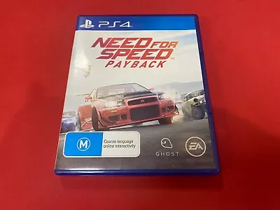 Need For Speed: Payback (Sony PlayStation 4 2017) • $17.95