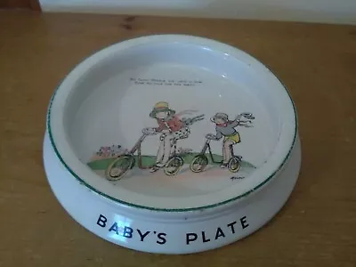 £5 • Buy Shelly England Baby's Plate Regd No 73198