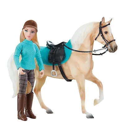 £26.99 • Buy Breyer 62022 Heather English Rider Classics 1:12 Scale Fully Poseable DOLL +tack