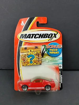 Matchbox 2005 Treasure Chest Ford Mustang GT Concept #6 Red Diecast Car H1818 • $5.06