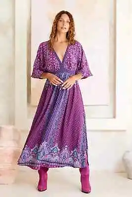 $139 • Buy TIGERLILY Esther Corrina Boho Maxi Dress Size 8 NWT RRP $279