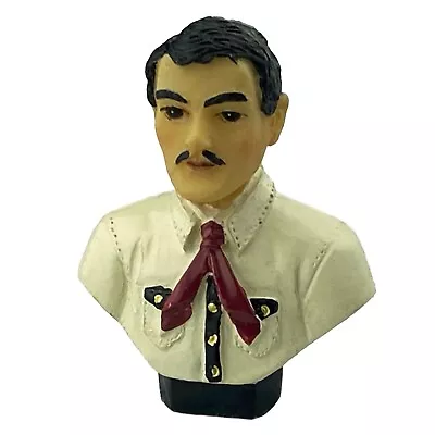 Jesus Malverde Figurine Sinaloa Busto Estatua Bust Statue Small Figure 1.75  In • $9.99