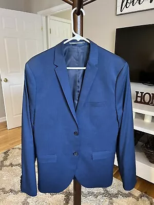 H&M Slim Fit Navy Blue Sports Coat/Suit Jacket Size 42R • $30