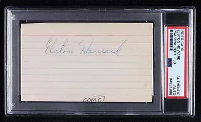 1900-Present Authenticated Elston Howard PSA Authentic PSA/DNA Cert Auto • $147.50