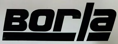 Borla Decals Logo Exhaust Vinyl Sticker Muffler Mustang • $4.50