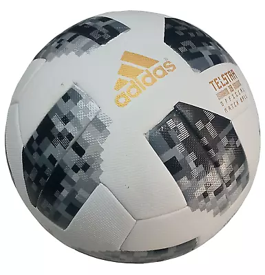 Adidas Football Telstar 2018 FIFA World Cup Russia Match Base Ball Size-5 • $30.28