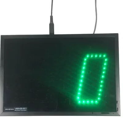 Microframe Visual-Pager Indoor Green Display Model 5100 • $129