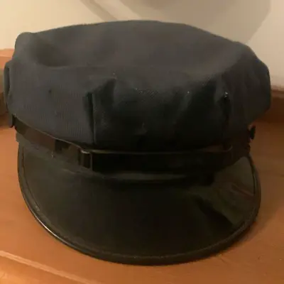 Genuine Vintage Railway Bus Conductor Cap Hat - Ditsy Vintage Small • £65