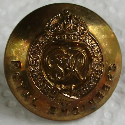 £3.99 • Buy WW2 UK Army: ROYAL ENGINEERS OFFICER'S BRASS BUTTON  (25mm, GVIR, Needs A Clean)