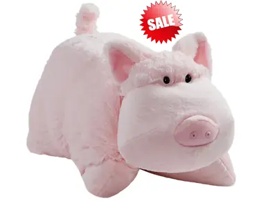 $38.95 • Buy Pillow Pets 18  Signature Wiggly Pig Stuffed Animal Plush Toy