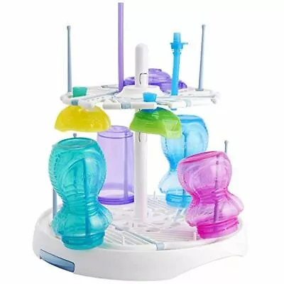 Munchkin Baby Bottle Drying Rack. White. High Capacity. Easy Set Up!! • $10.79