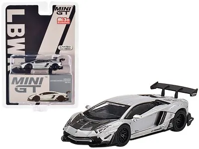 MINI GT LB-WORKS Lamborghini Aventador Limited 1:64 Metal Diecast Car Model #449 • $15.98