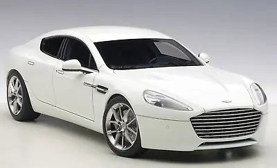 1/18 AUTOart Aston Martin Rapide S Stratus White Diecast Car Model 70256 • $149.95