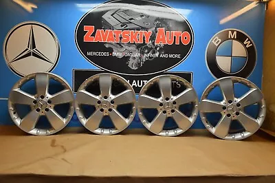 06-07 W164 Mercedes Ml500 18  18x8+60 Rims Rim Wheels Set Of 4 Oem 1644010302 • $499.99