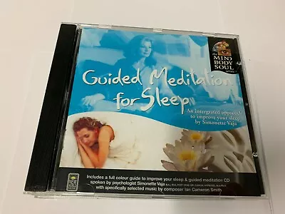 $5.30 • Buy Guided Meditation For Sleep - Simonette Vaja Cd Ex/ex
