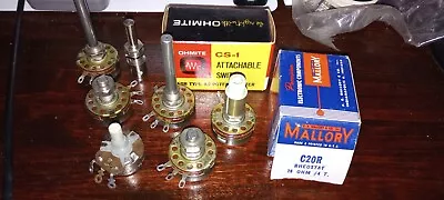 Small Assortment Ohmite Potentiometers & Rheostat • $5