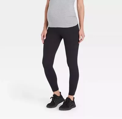 Over Belly With Pocket Active Maternity Leggings - By Ingrid & Isabel Size M • $24.95