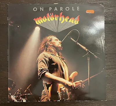 Motorhead - On Parole 1982 UK  Press LP (Fame #FA3009) • $25