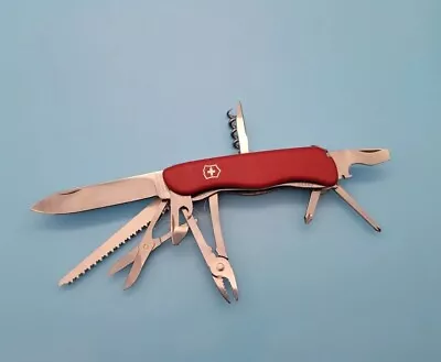 Victorinox  111mm Hercules Swiss Army Knife / Multi Tool - Liner Locking - Red • $99.99